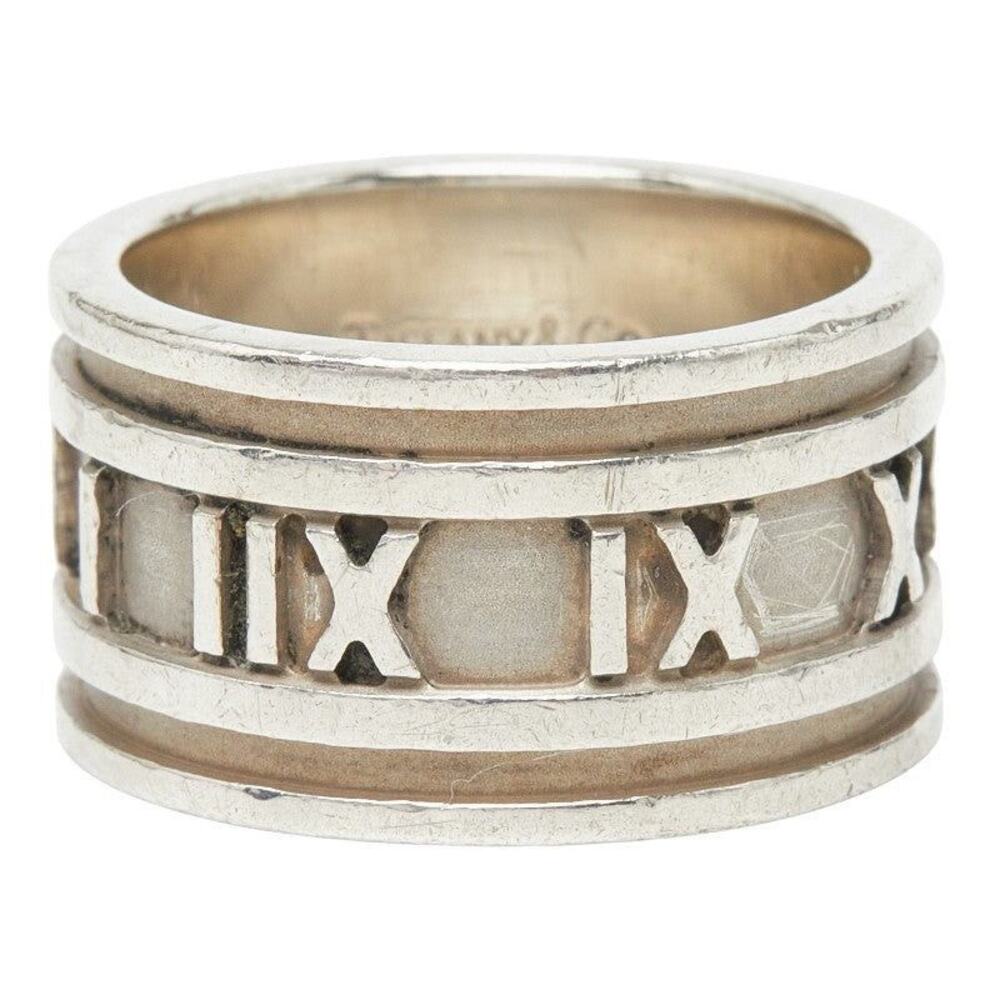 Tiffany & Co. Atlas Sterling Silver 925 Ring